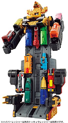 Hyper Ressha Tei-Oh DX Ressha Gattai Series Ressha Sentai ToQger - Bandai