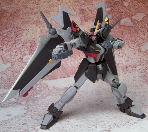 GAT-X105E+AQM/E-X09S Strike Noir Gundam Extended Mobile Suit in Action!! Kidou Senshi Gundam SEED C.E. 73 Stargazer - Bandai