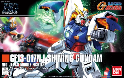 GF13-017NJ Glänzende Gundam - 1/144 Maßstab - Hgfchguc (# 127) Kidou Butouden G Gundam - Bandai