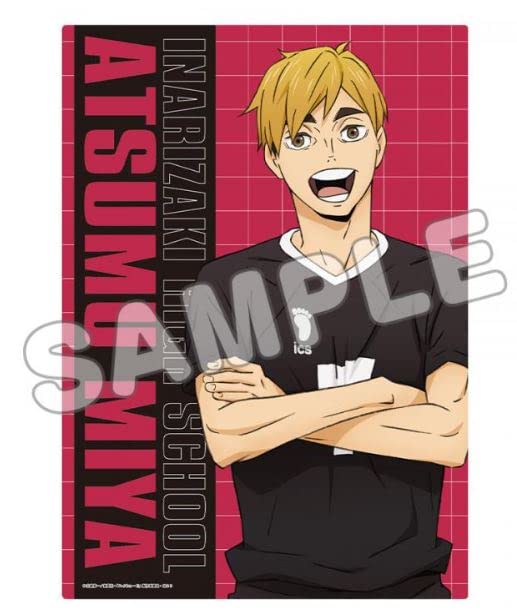 "Haikyu!!" A3 Clear Poster Miya Atsumu