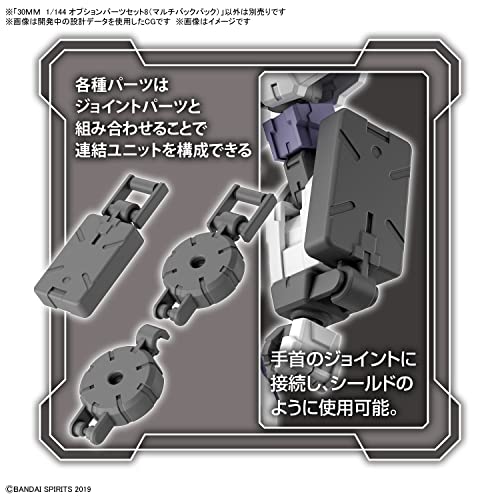 30MM 1/144 Option Parts Set 8 (Multi Backpack)