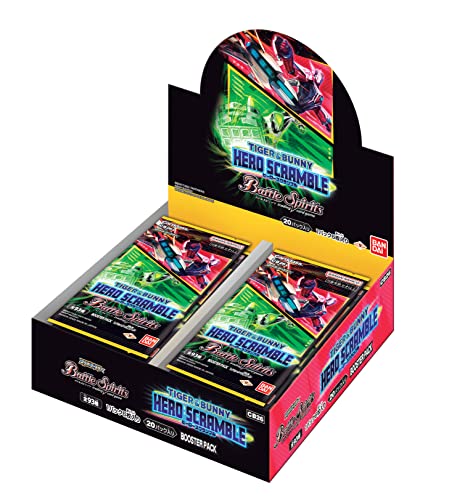 Battle Spirits Collaboration Booster "Tiger & Bunny" Hero Scramble Booster Pack CB26