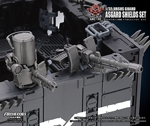 TOYS ALLIANCE LIMITED ARC-10 "ARCHE-YMIRUS" 1/35 SCALE URSUS GUARD ASGARD SHIELDS SET