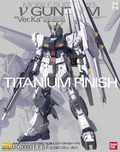 RX-93 Nu Gundam (Ver. Ka version) - 1/100 scale - MG Kidou Senshi Gundam: Char's Counterattack - Bandai