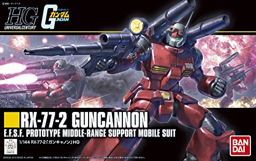 RX-77-2 Guncannon (Revivo ver. versione) - 1/144 scale - HGUC (#190), Kidou Senshi Gundam - Bandai