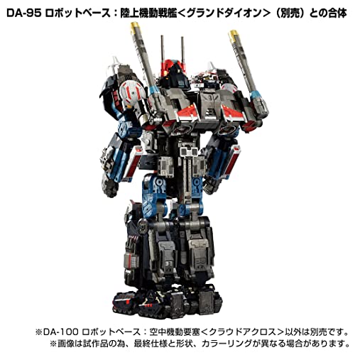 "Diaclone" DA-100 Robot Base: Aerial Mobile Fortress Cloud Across