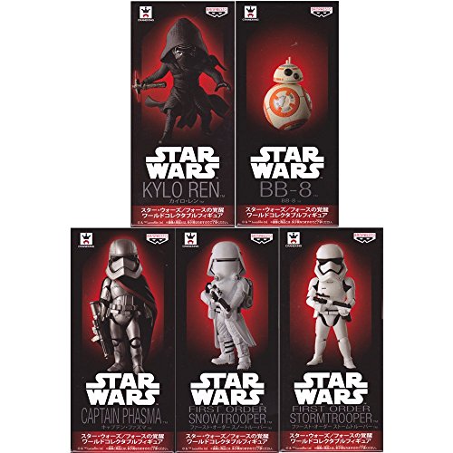 Star Wars : The Force Awakens World Collectable Figure set of 5