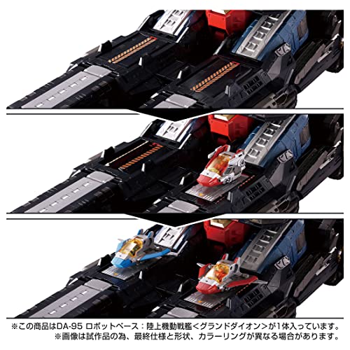 "Diaclone" DA-95 Robot Base: Land Mobile Battleship Grand Dion