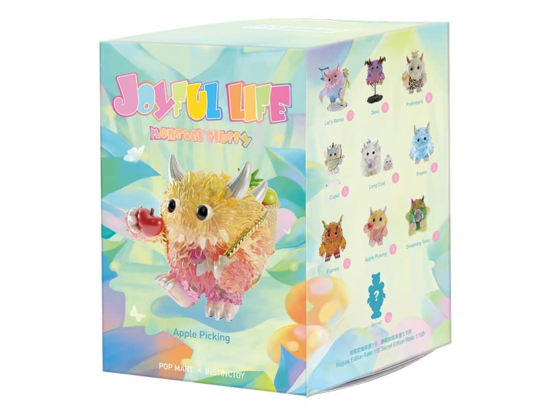 POPMART INSTINCTOY Monster Fluffy Joyful Life Series
