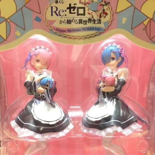 Ram Ichiban Kuji Re:Zero kara Hajimeru Isekai Seikatsu ~Happy Birthday Rem & Ram!~ Re:Zero kara Hajimeru Isekai Seikatsu - Banpresto