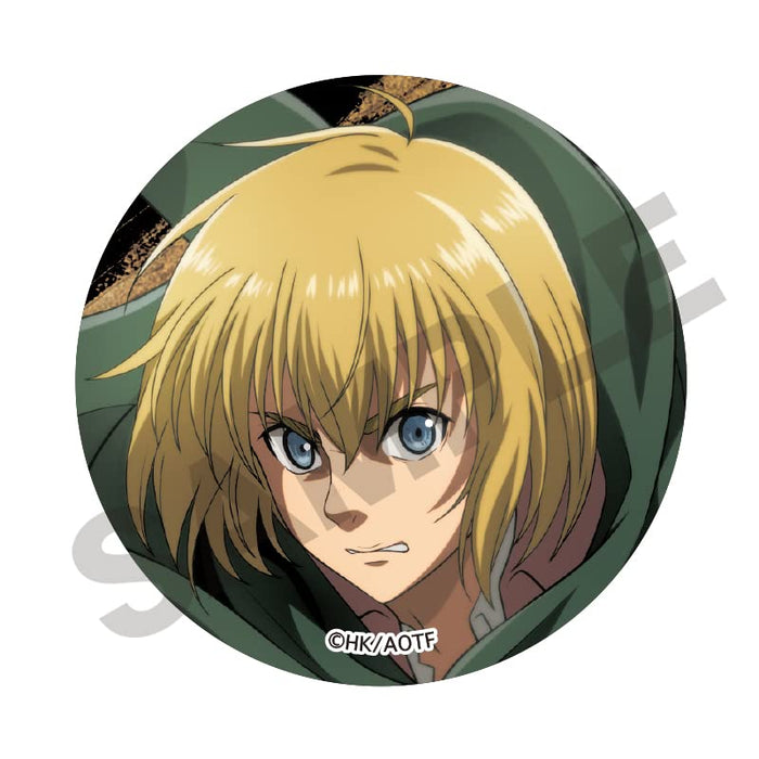 "Attack on Titan" Trading Can Badge Action