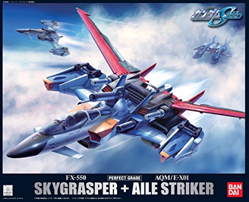 FX-550+AQM/E-X01 Skygrasper + Aile Striker - 1/60 scale - PG (#10) Kidou Senshi Gundam SEED - Bandai
