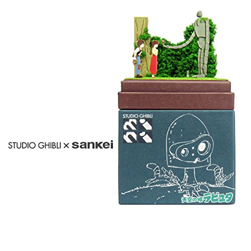 Miniatuart Kit Studio Ghibli Mini "Laputa Castle in the Sky" Robot Soldier & Sheeta & Pazu