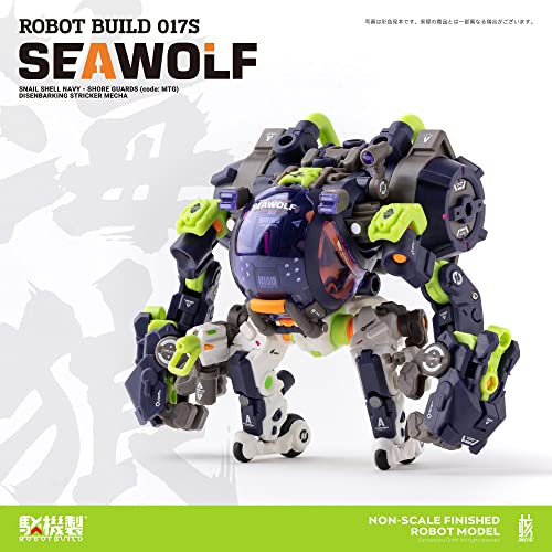 ROBOT BUILD 017S SEAWOLF (Tapigal Color Ver.) Action Figure