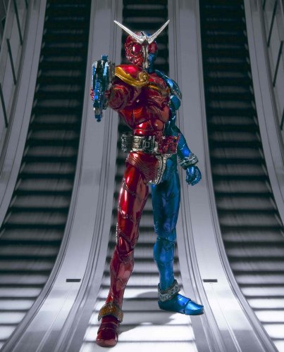 Kamen Rider Double Heat Metal S.I.C. (#58) Kamen Rider W - Bandai