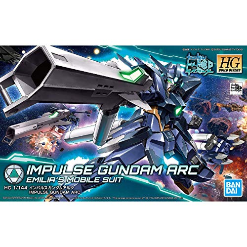 Impulse Gundam Ark-1/144 escala-Gundam Build Buzos-Bandai