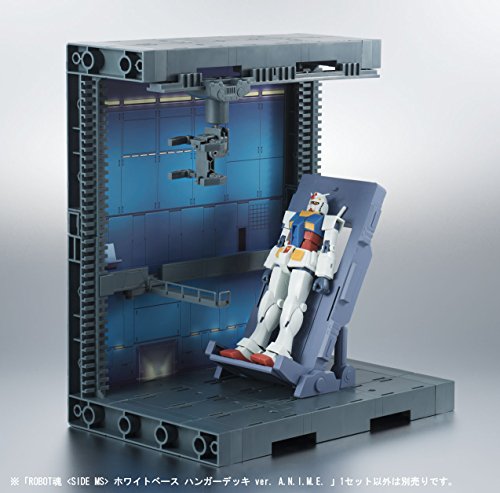 White Base Hanger Deck, (ver. A.N.I.M.E. version) Robot Damashii Robot Damashii <Side MS> Kidou Senshi Gundam - Bandai