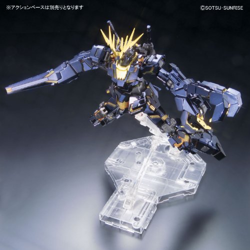 RX-0 Unicorn Gundam \Banshee\ (Titanium Finish version) - 1/100 scale - MG Kidou Senshi Gundam UC - Bandai