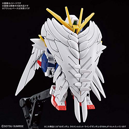 XXXG-00W0 Wing Gundam zéro personnalisé SD Gundam Cross Silhouette Shin Kidou Senki Gundam Wing sans fin Waltz - Bandai Spirits