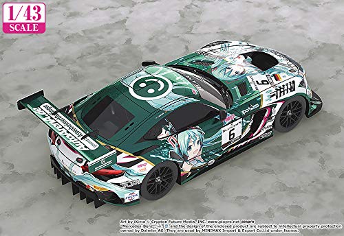 Character Vocal Series 01 "Vocaloid" Hatsune Miku 1/43 #6 Mercedes-AMG Team Black Falcon 2019 SPA24H Ver.
