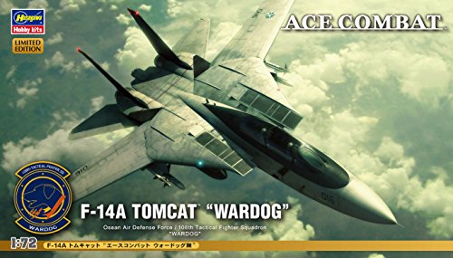 F-14A (Wardog Squadron version) - 1/72 scale - Ace Combat 05: The Unsung War - Hasegawa