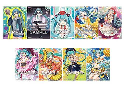 Hatsune Miku Clear Card Collection Gum 6