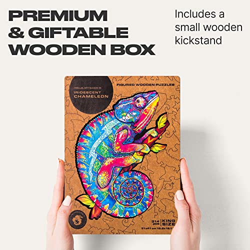 Iridescent Chameleon 314 Piece KS Size