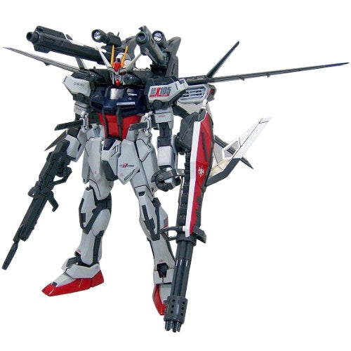 Gat-X105 Strike Gatm Gat-X105 + P202QX Strike Gundam IWSP - 1/100 Échelle - MG (# 090) Kidou Senshi Gundam Germes MSV - Bandai