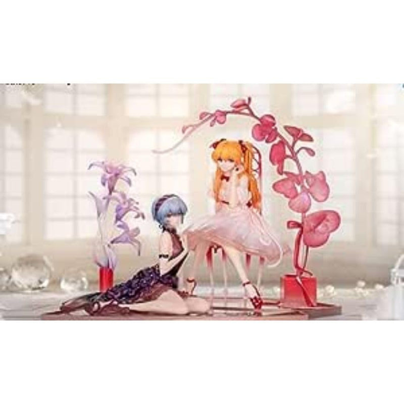 "Evangelion" Ayanami Rei & Shikinami Asuka Langley Whisper of Flower Ver. 1/7 Scale Figure