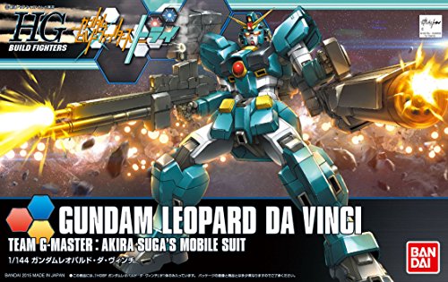 Gundam Leopard da Vinci - Scala 1/144 - HGBF, Gundam Build Fighters Prova - Bandai