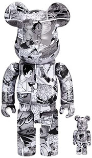 【Hung Hing Toys Co. Ltd.】Osamu Tezuka Figure Series Bearbrick "Astro Boy" Astro Boy Comic Pattern TZKH-001
