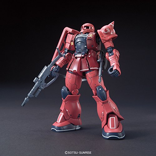 MS-05S Zaku I Char Aznable Custom-1/144 scale-HG Gundam The Origin, Kidou Senshi Gundam: The Origin-Bandai