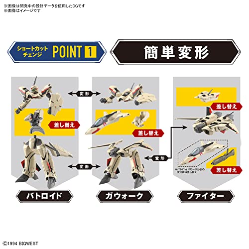 HG 1/100 "Macross Plus" YF-19