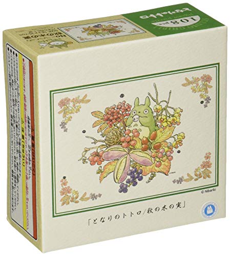 108 Peace Jigsaw Puzzle "My Neighbor Totoro" Autumn Wooden Nut 18 2x25 7cm 108 408
