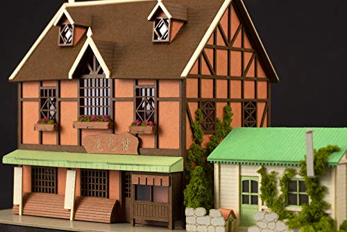 "Gochumon wa Usagi Desu ka??" Anitecture 03 1/150 Scale Paper Kit Amausaan & Syaro's House
