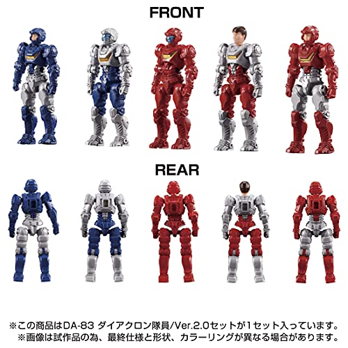 "Diaclone" DA-83 Diaclone Crew Ver. 2.0 Set