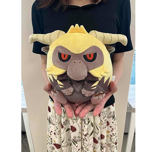 "Monster Hunter" Fuwa Tama Plush Furious Rajang