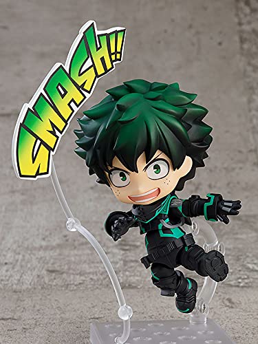"My Hero Academia The Movie World Heroes' Mission" Nendoroid #1691 Midoriya Izuku Stealth Suit Ver.