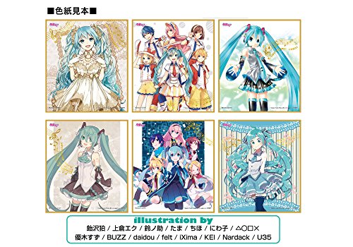 "Hatsune Miku" Visual Shikishi Collection with Gum First Release Limited Edition