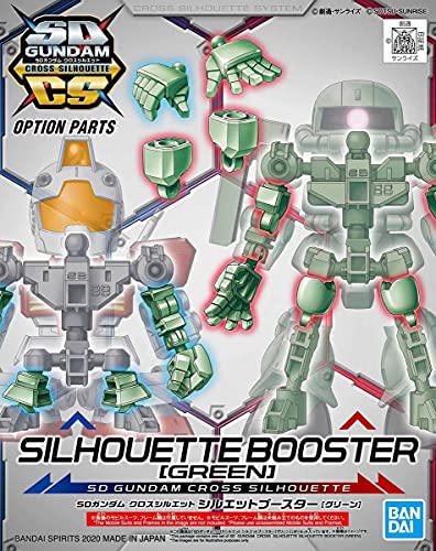 SD Gundam Cross Silhouette SDCS Silhouette Booster Green