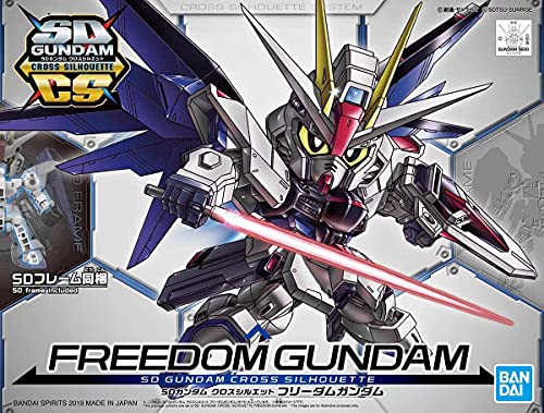 ZGMF-X10A Freedom Gundam SD Gundam Cross Silhouette Kicou Senshi Gundam Seed - Bandai
