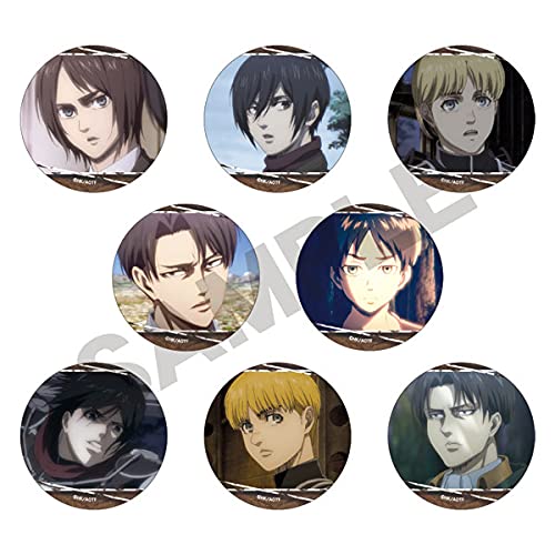 "Attack on Titan" Trading Can Badge Crux