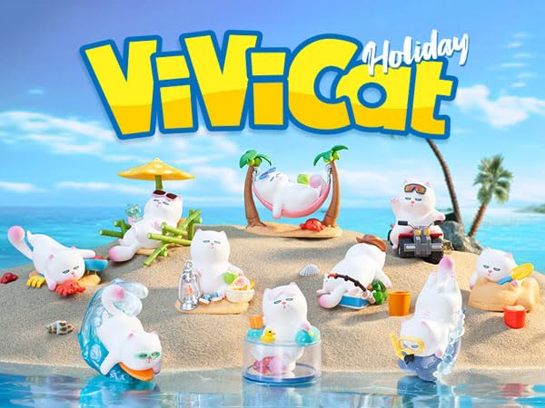 POPMART VIVICAT Beach Holiday Series