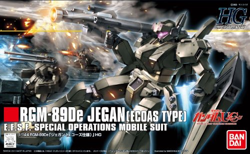 RGM-89DE Jegan (ECOAS-Typ) (ECOAS-Typ-Version) - 1/144 Maßstab - HGUC (# 123), Kidou Senshi Gundam UC - Bandai