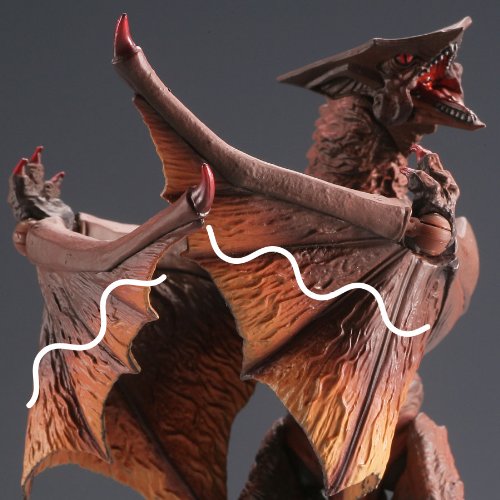 Gyaos (Heisei version) Revoltech SFX (No.007) Gamera: Daikaijuu Kuchu Kessen - Kaiyodo