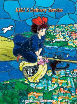 Jigsaw Puzzle Mame Puzzle Clear "Kiki's Delivery Service" Delivered 150 pieces MA C02