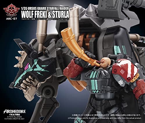 TOYS ALLIANCE LIMITED ARC-07 "ARCHE-YMIRUS" 1/35 SCALE URSUS GUARD STARFALL RAIDER WOLF FREKI & STURLA
