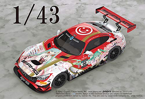 Hatsune Miku GT Project 1/43 Mercedes-AMG Team GOOD SMILE 2018 SUZUKA 10H Ver.