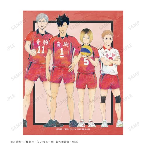 "Haikyu!!" Nekoma High School Ani-Art Vol. 6 Canvas Board