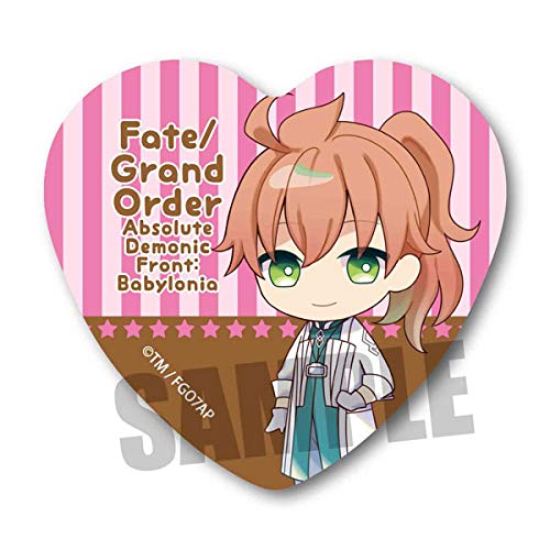 "Fate/Grand Order -Absolute Demonic Battlefront: Babylonia-" Heart Can Badge Romani Archaman
